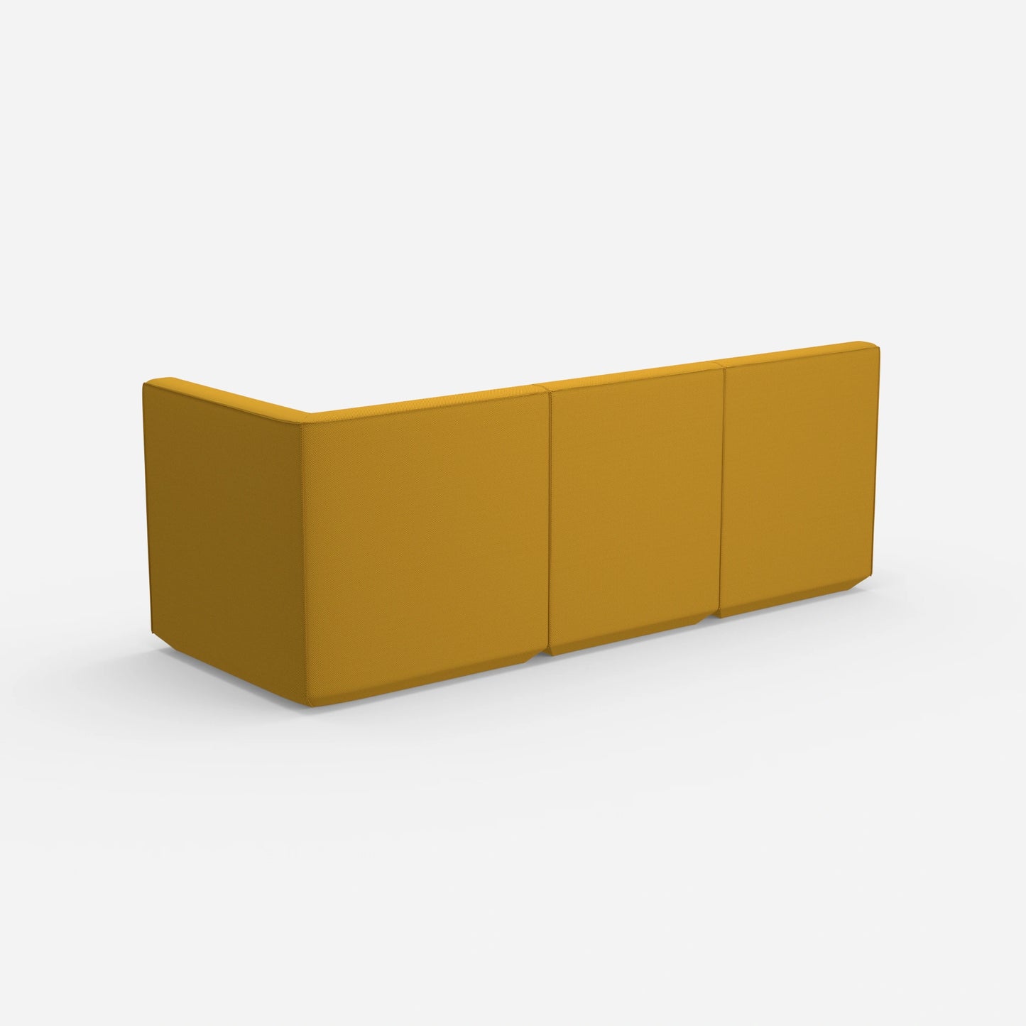 3 Sitzer Sofa hohe Rückenlehne von hinten