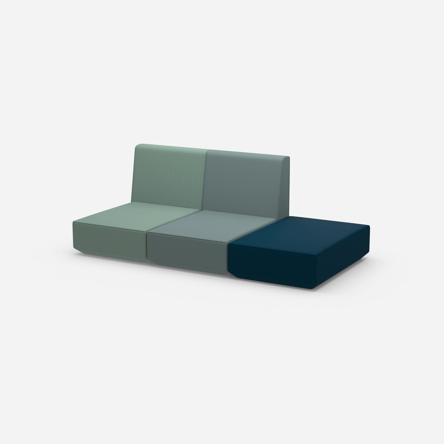 3 Sitzer Sofa zum Ausruhen von der Seite