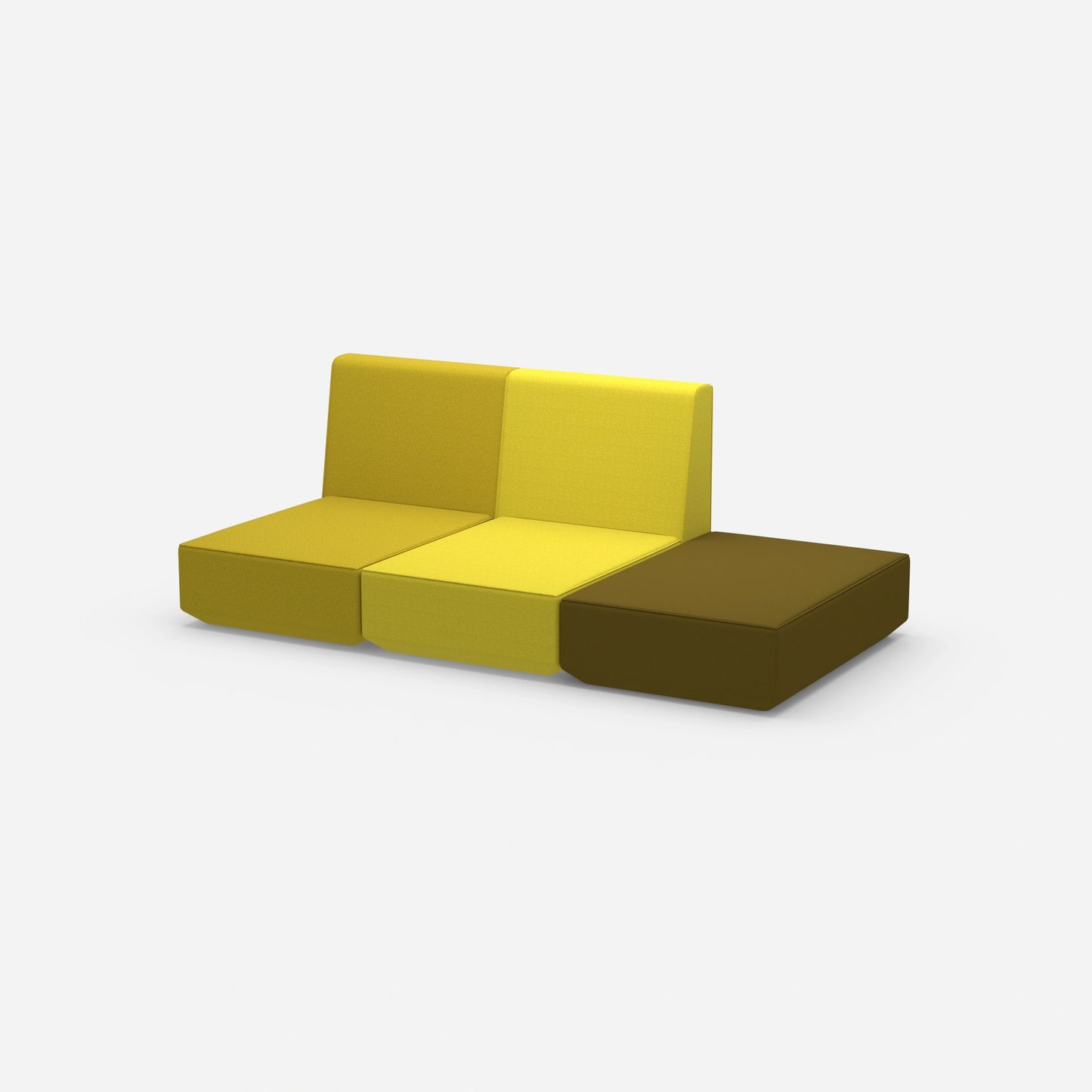 3 Sitzer Sofa zum Ausruhen von der Seite