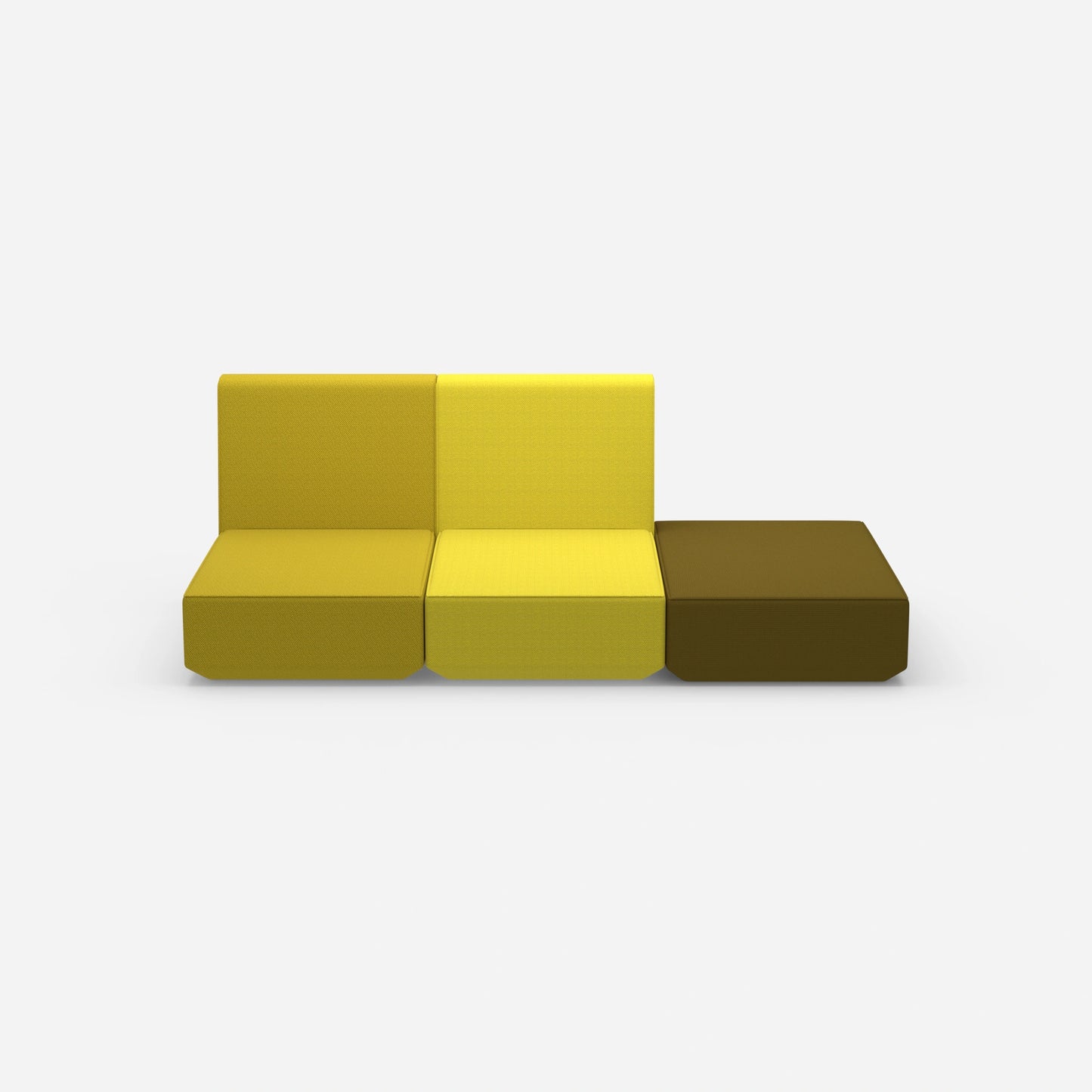 3 Sitzer Sofa zum Ausruhen von vorne