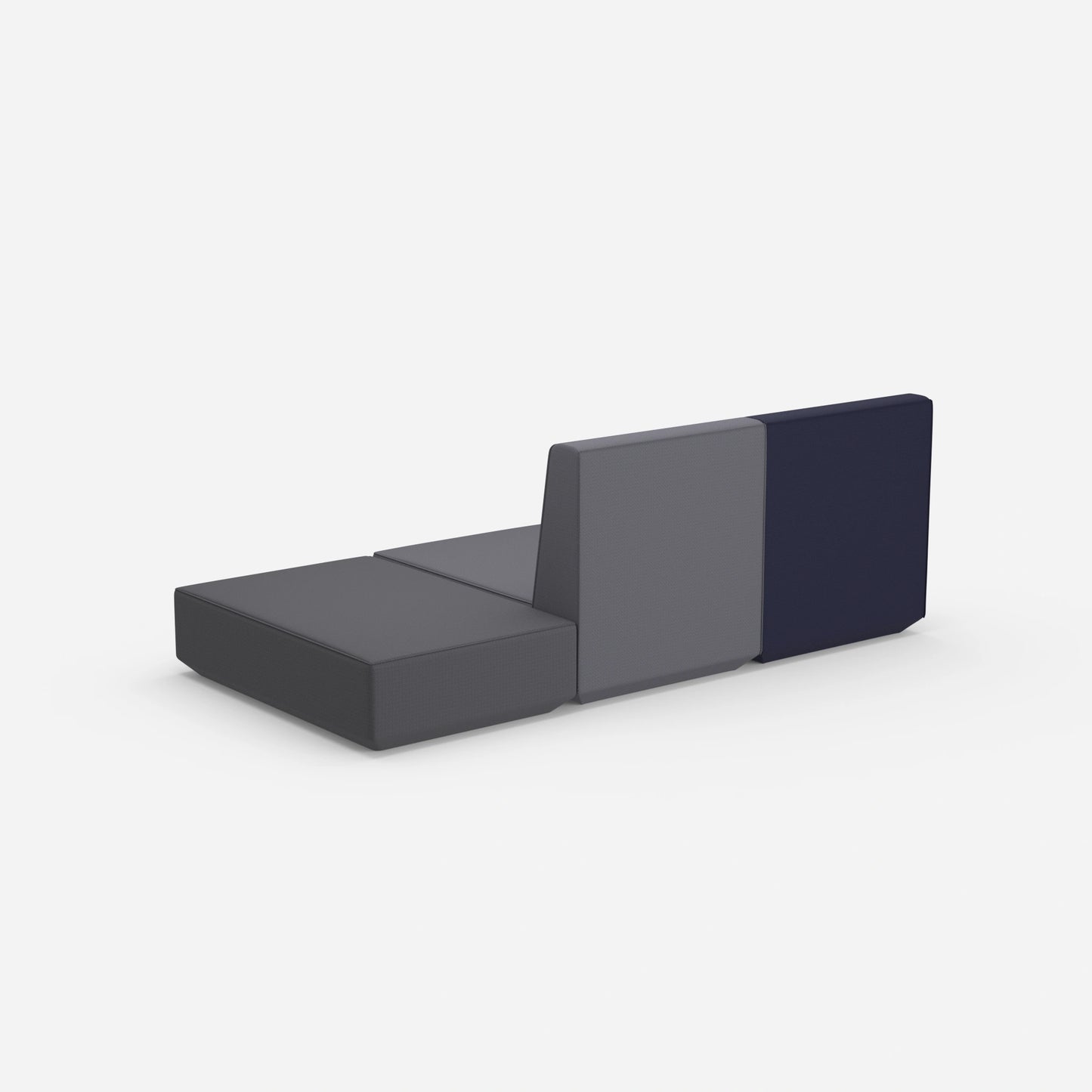 3 Sitzer Sofa zum Ausruhen von hinten