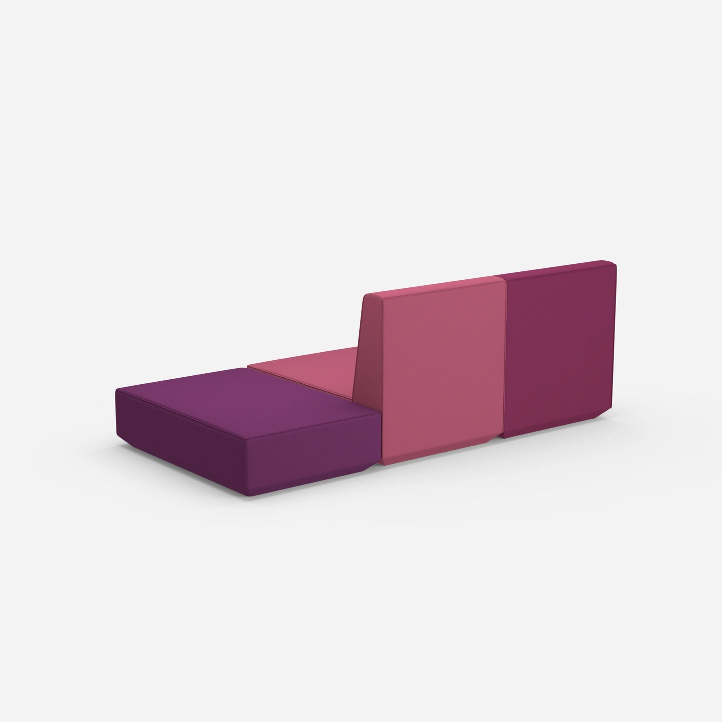 3 Sitzer Sofa zum Ausruhen von hinten