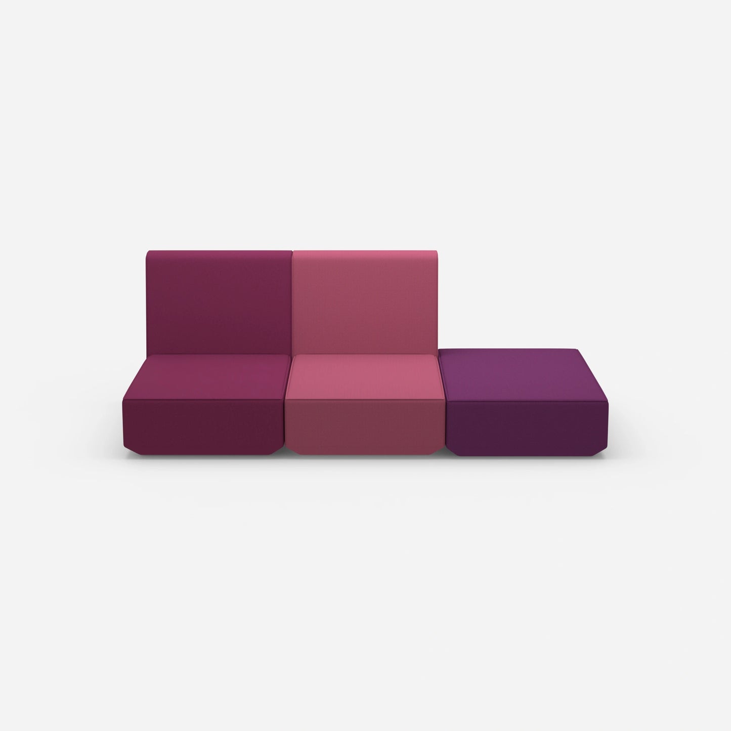 3 Sitzer Sofa zum Ausruhen von vorne
