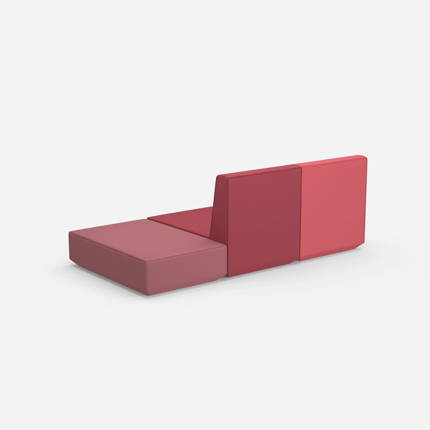 3 Sitzer Sofa zum Ausruhen von hinten