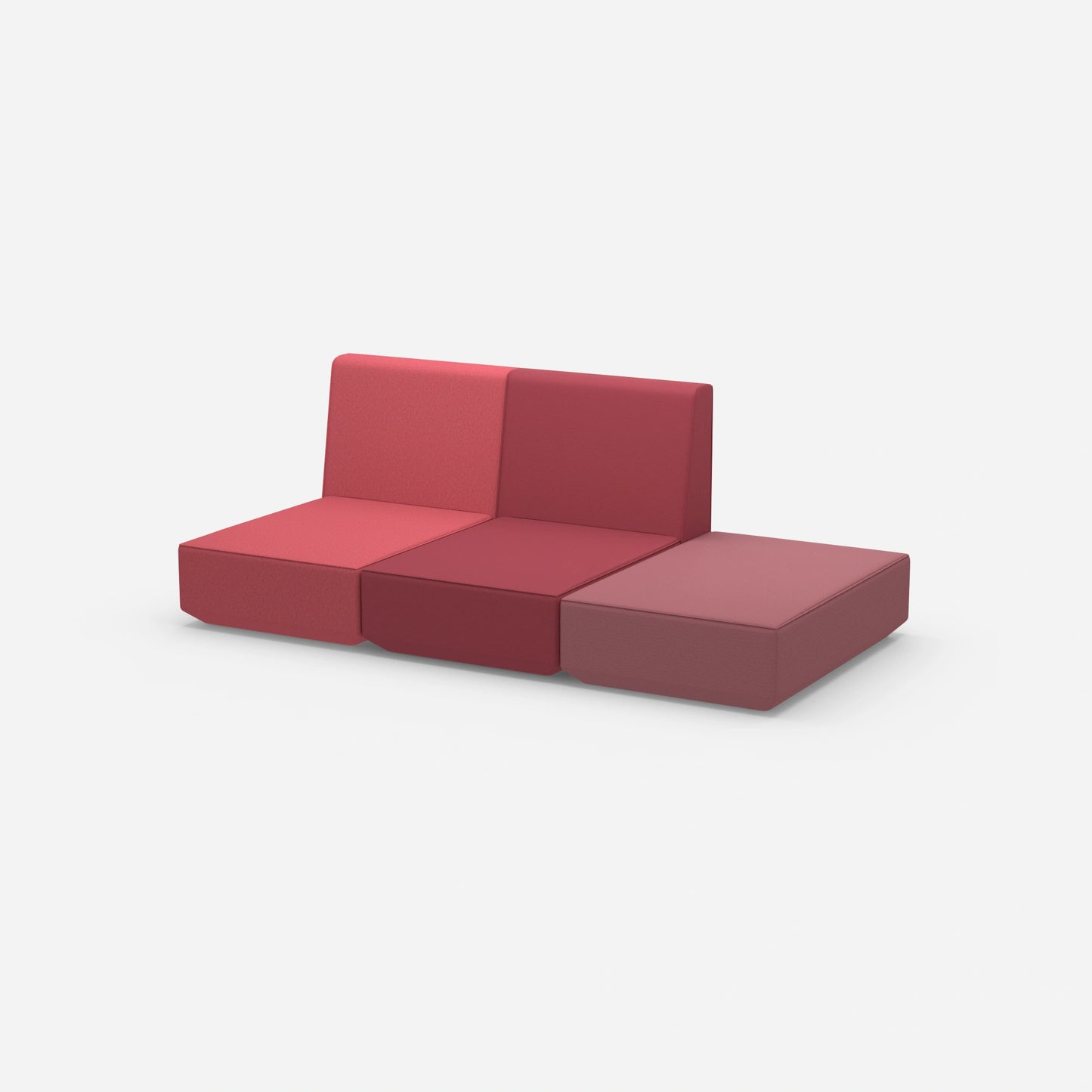 3 Sitzer Sofa zum Ausruhen von der Seite