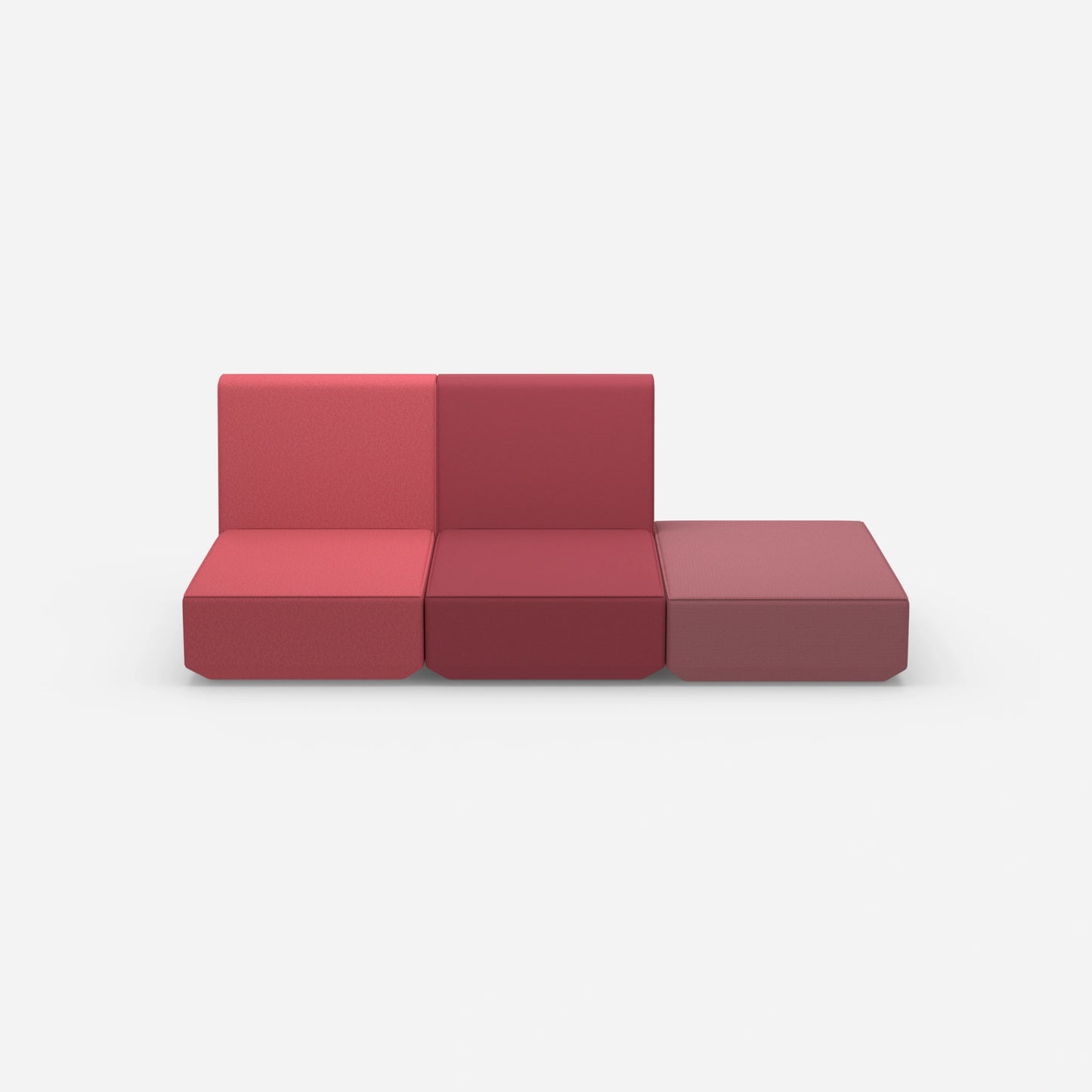 3 Sitzer Sofa zum Ausruhen von vorne