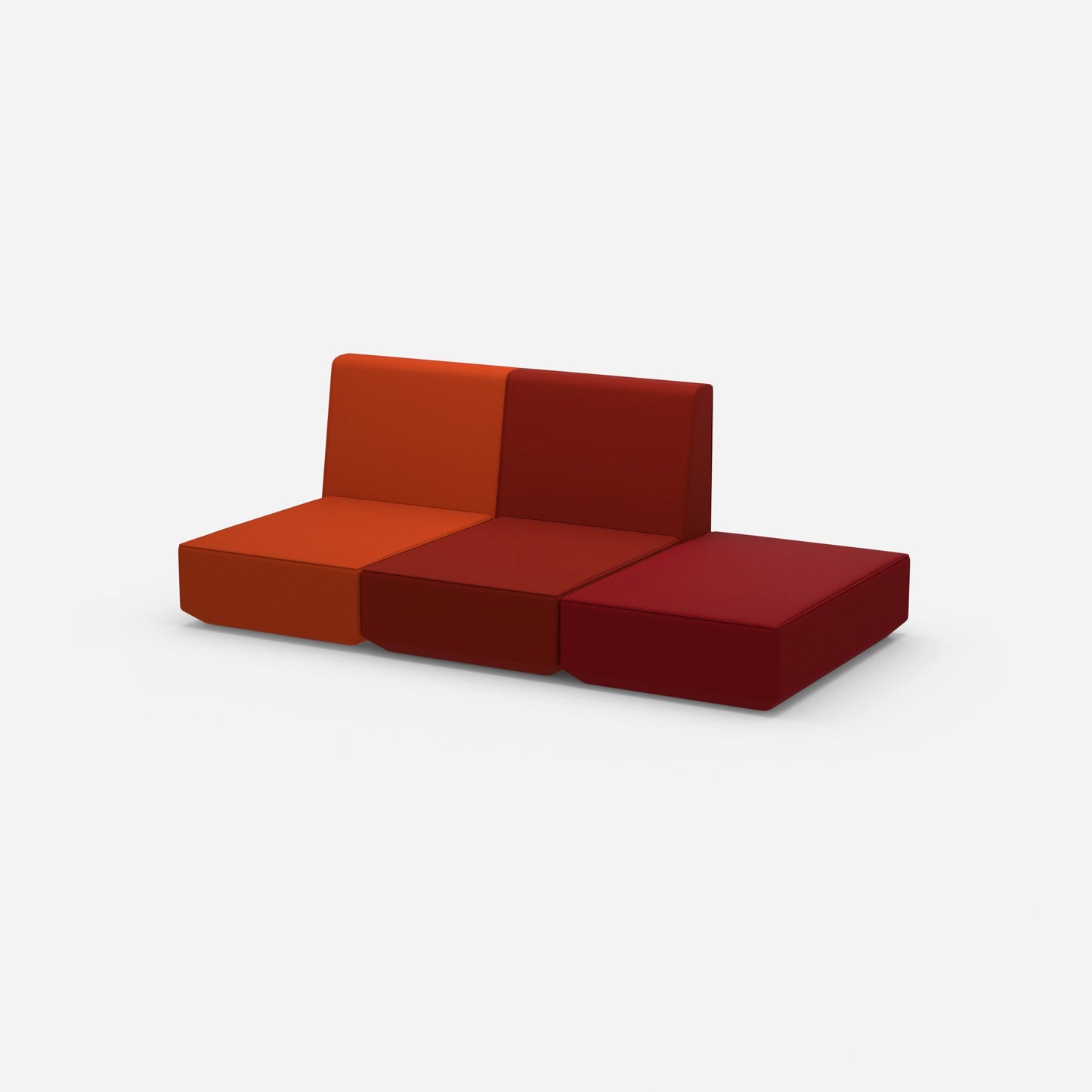 3 Sitzer Sofa zum Ausruhen von der Seite