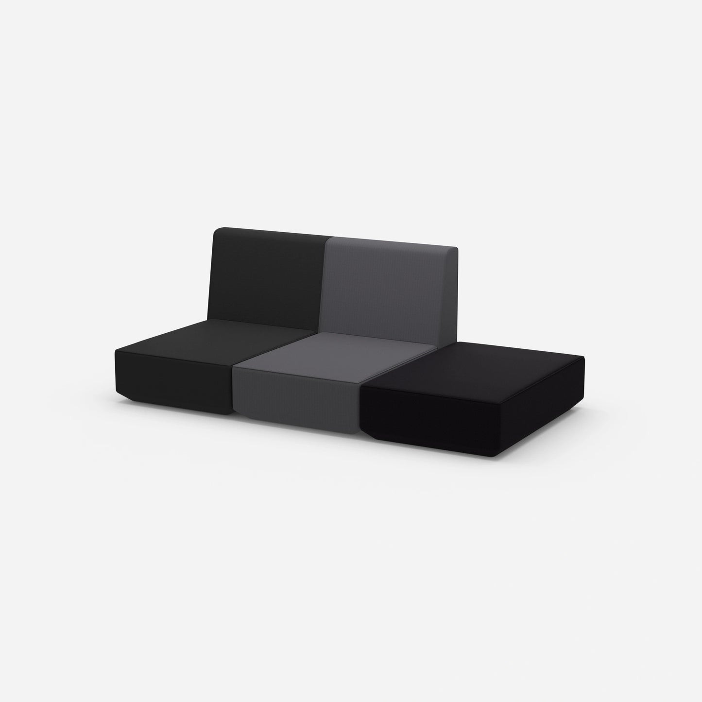 3 Sitzer Sofa zum Ausruhen von der Seite
