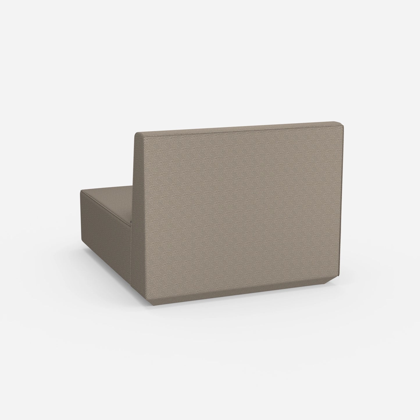 Doppelrecamiere 120 cm breit von hinten