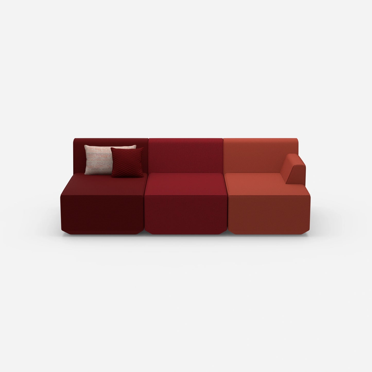 Dreisitzer Heimkino Sofa von vorne