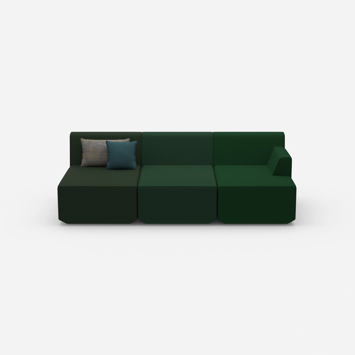 Dreisitzer Heimkino Sofa von vorne
