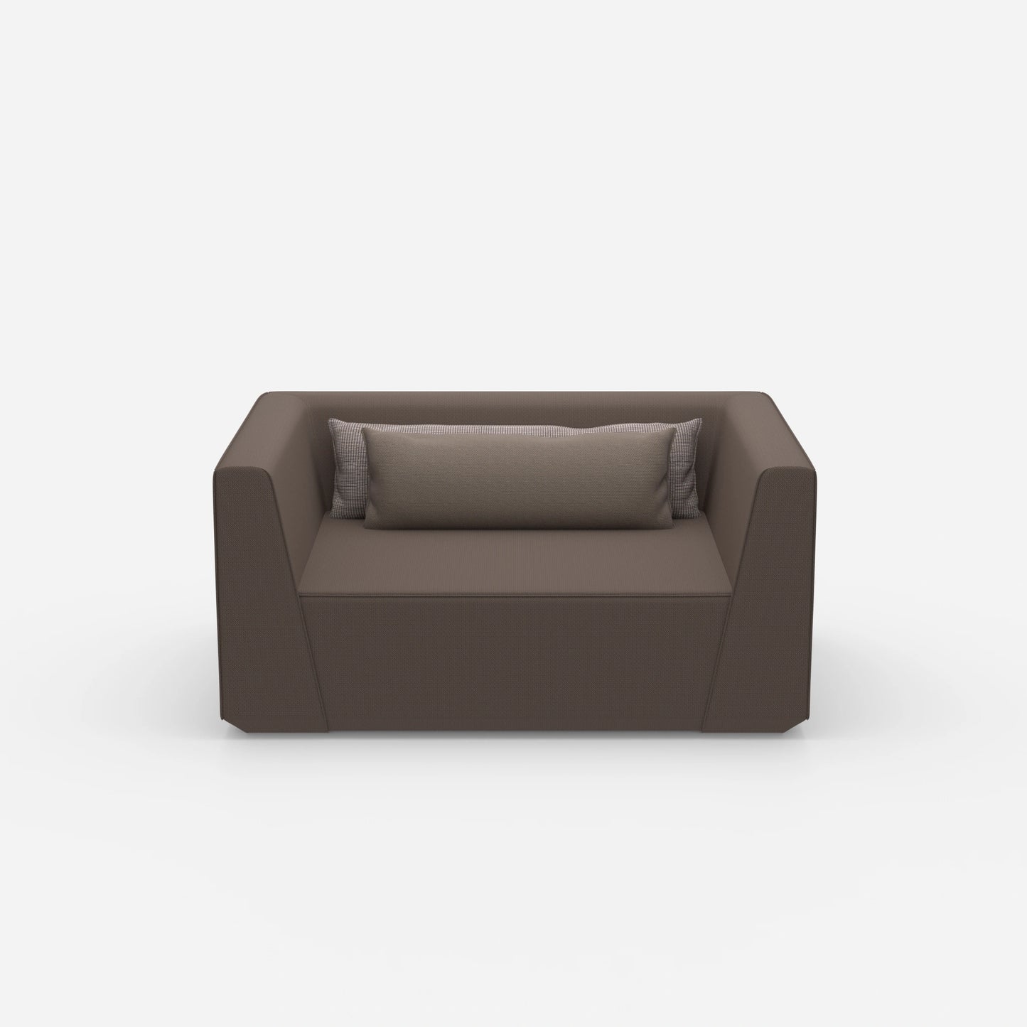 Großer Sessel 160 cm breit von vorne