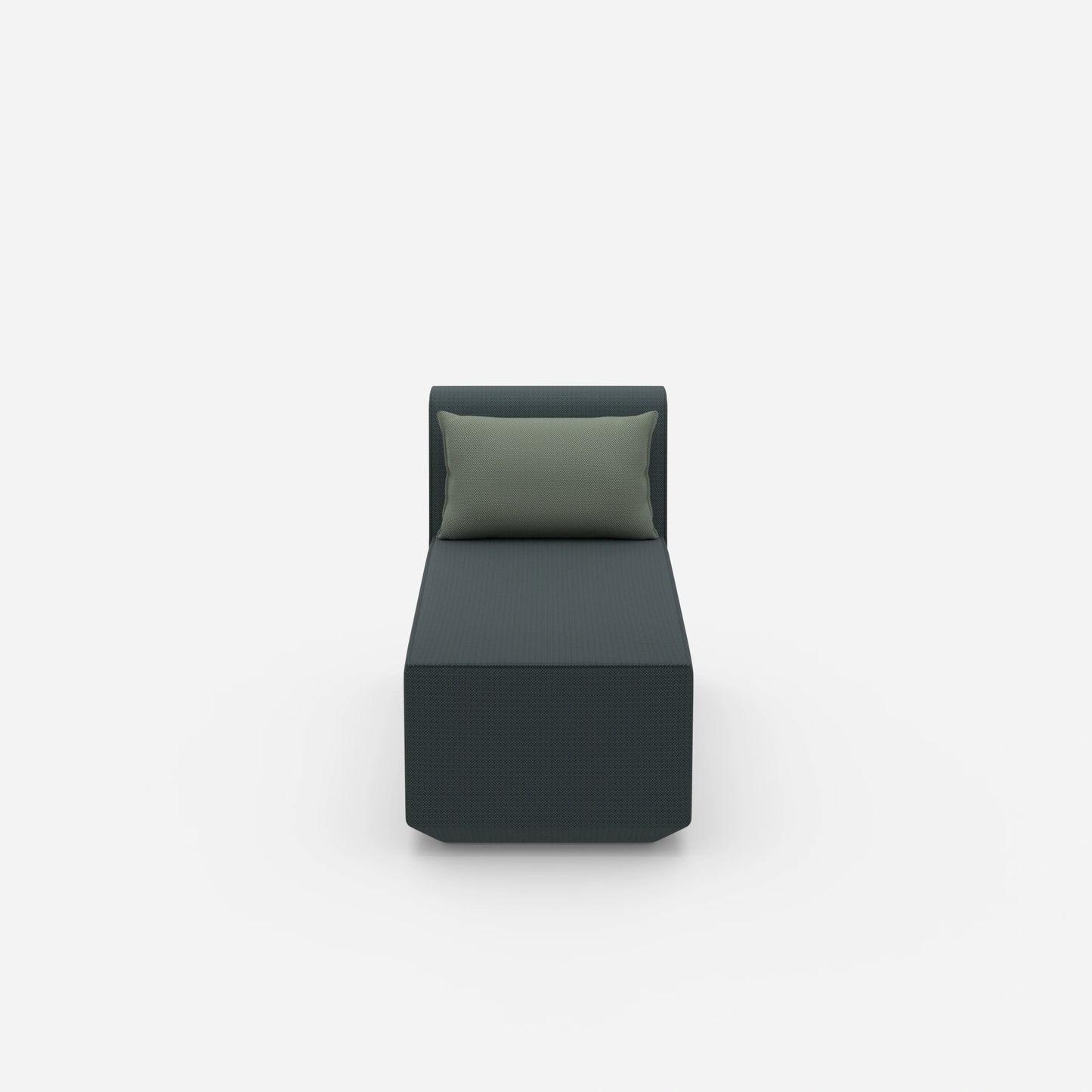 Moderner Longseat Sessel von vorne