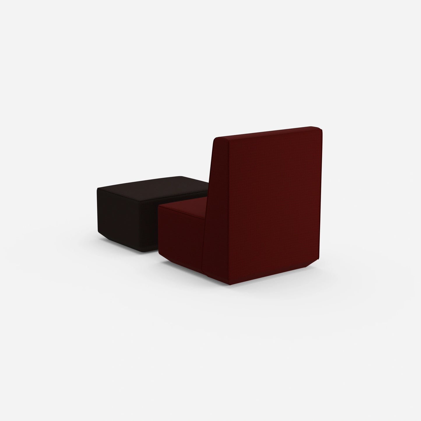 Modularer & bequemer Lesesessel von hinten