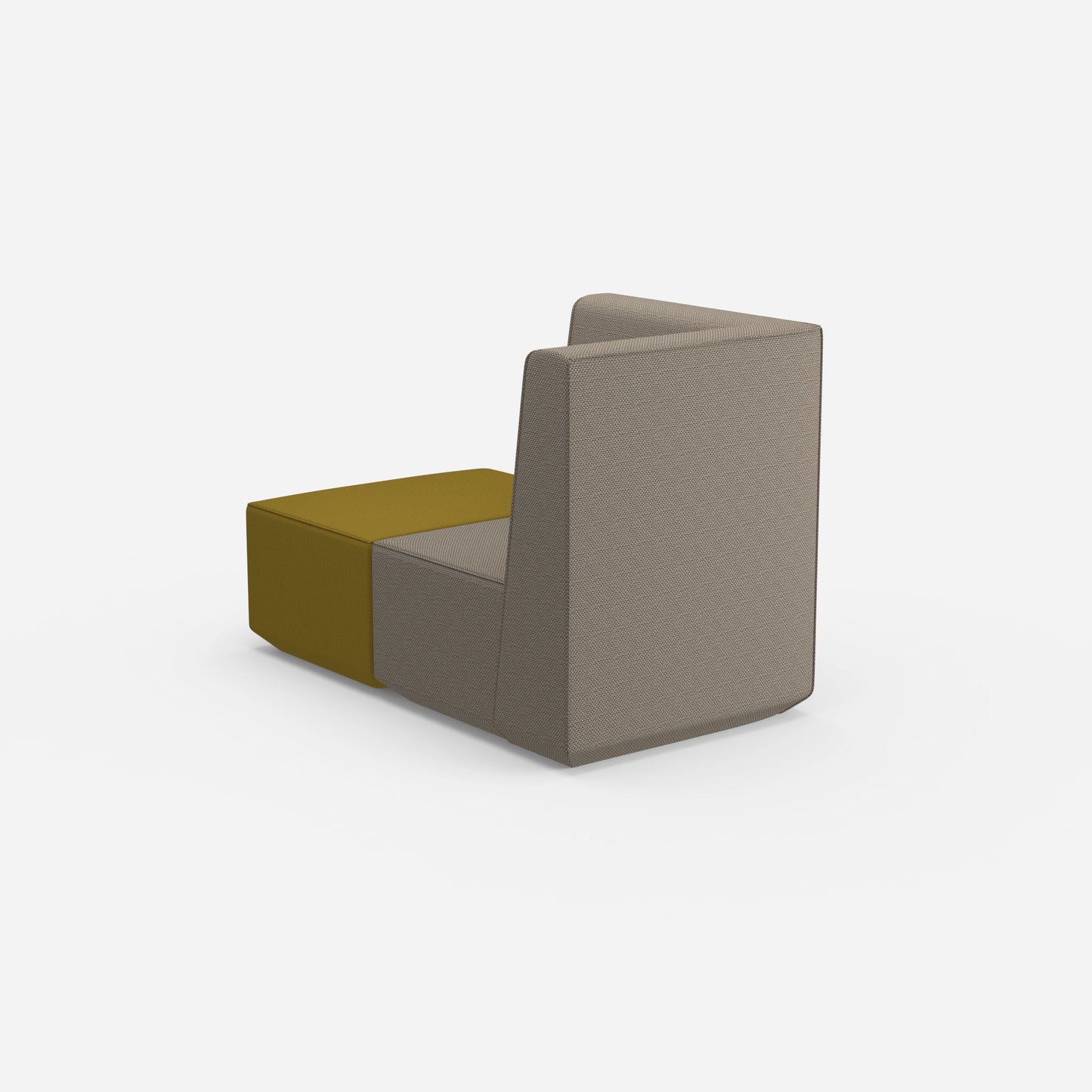 Modularer TV Sessel von hinten