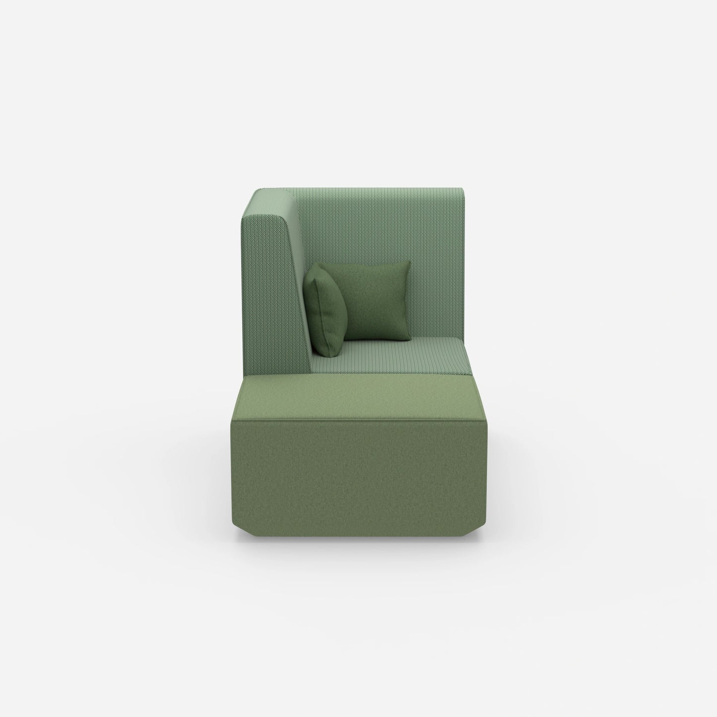 Modularer TV Sessel von vorne