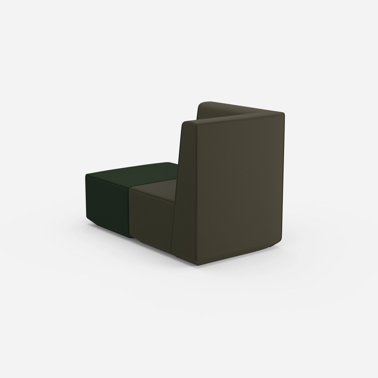 Modularer TV Sessel von hinten