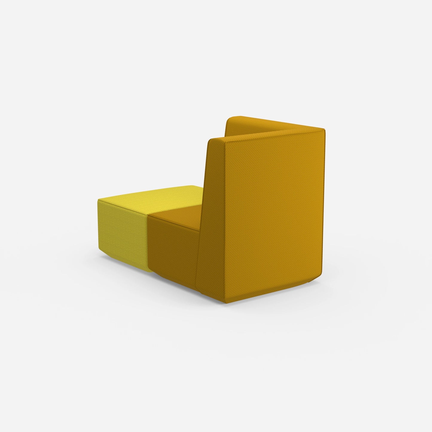 Modularer TV Sessel von hinten