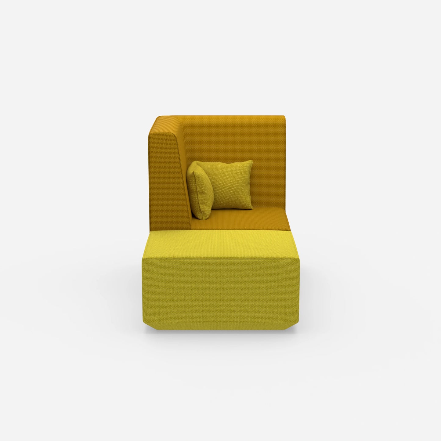 Modularer TV Sessel von vorne