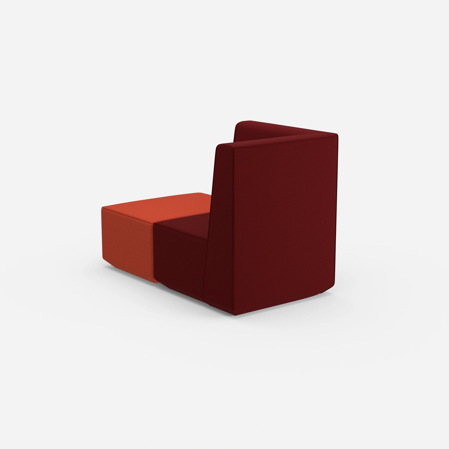 Modularer TV Sessel von hinten