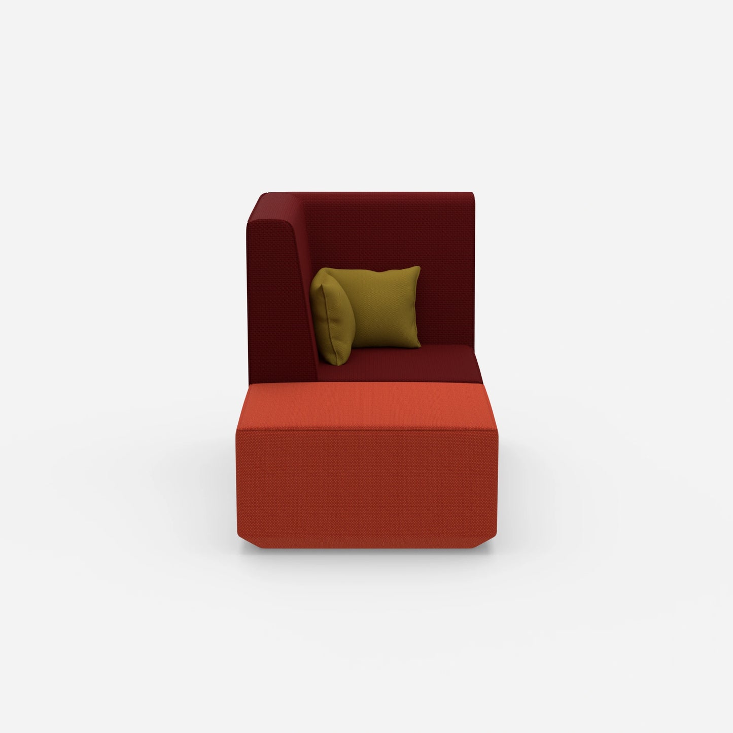 Modularer TV Sessel von vorne