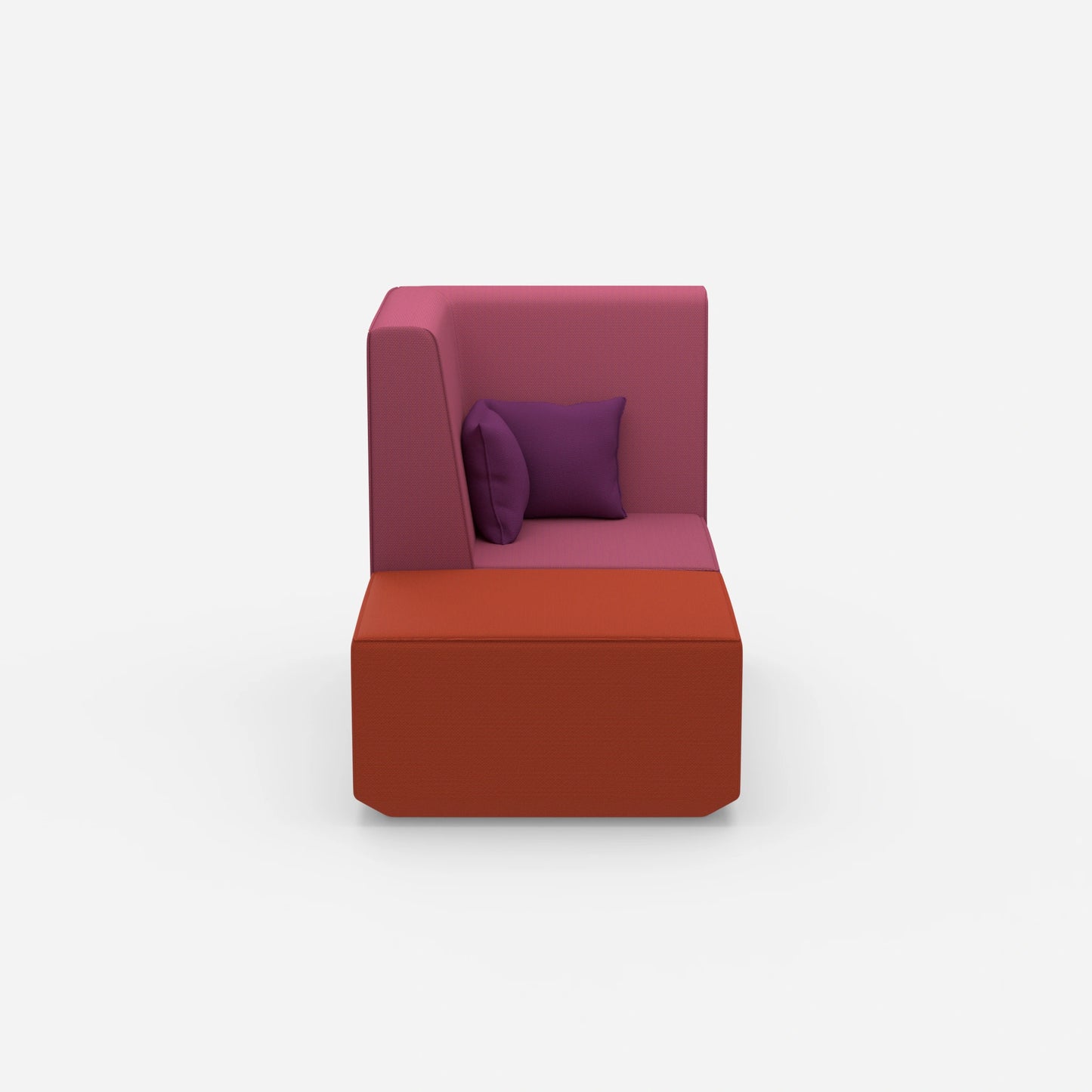 Modularer TV Sessel von vorne