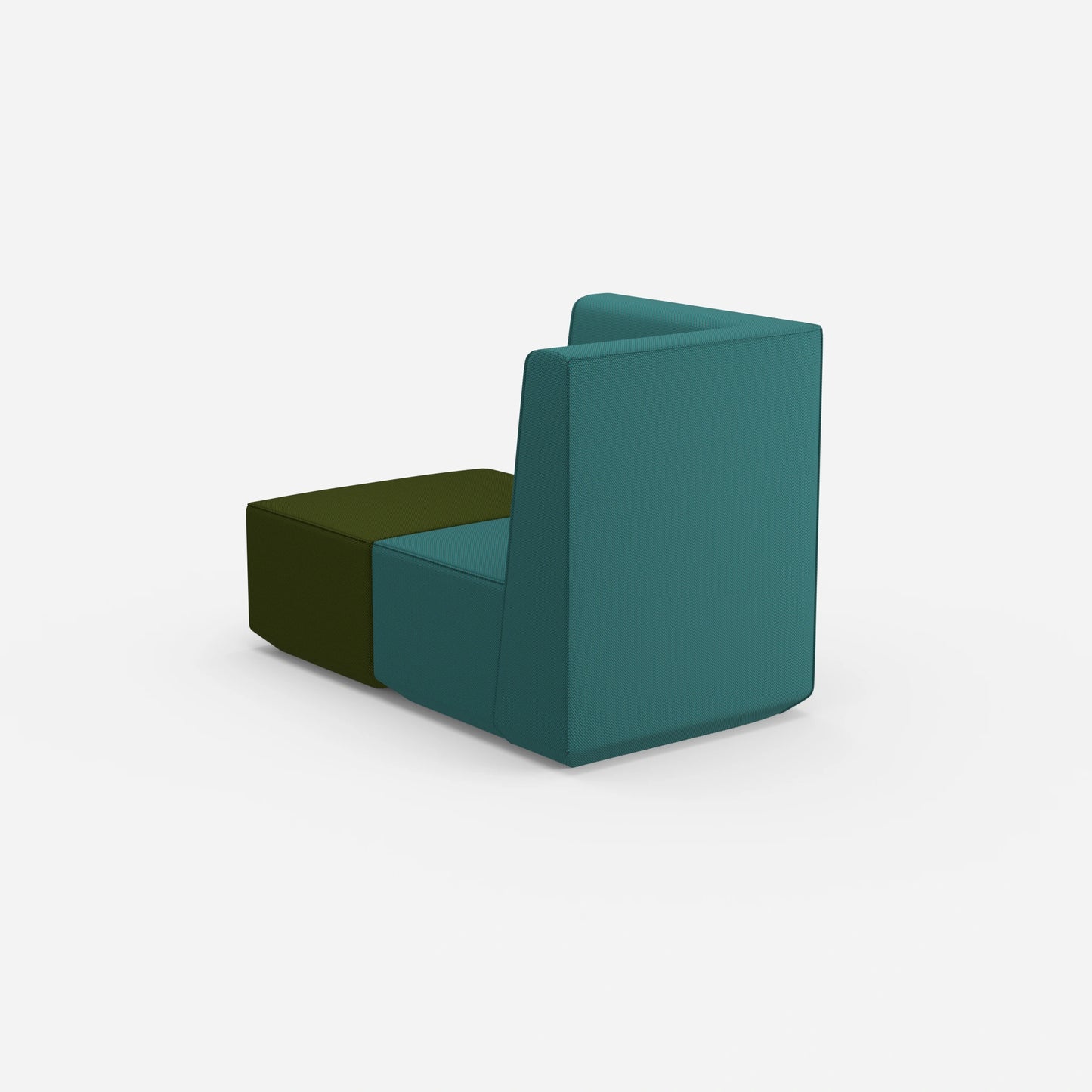 Modularer TV Sessel von hinten