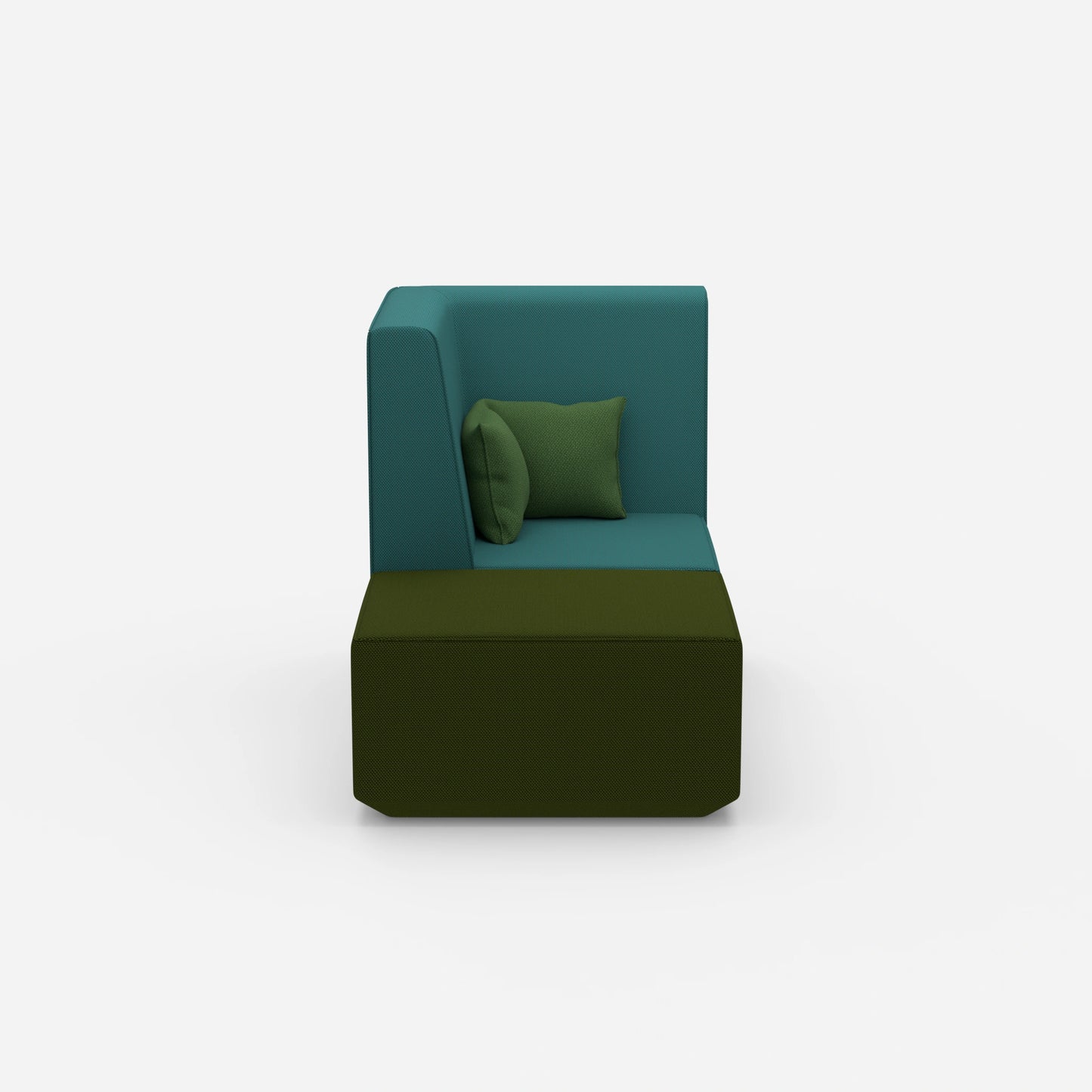Modularer TV Sessel von vorne