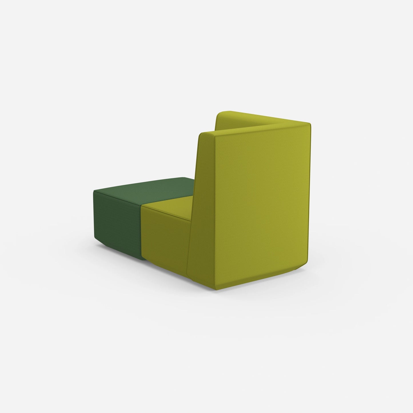 Modularer TV Sessel von hinten