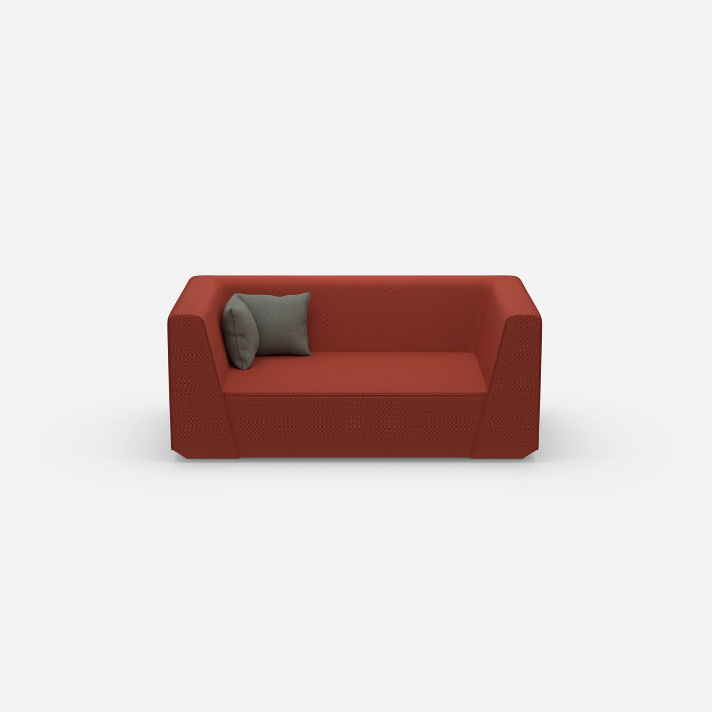 Sofa 2 Sitzer modern von vorne