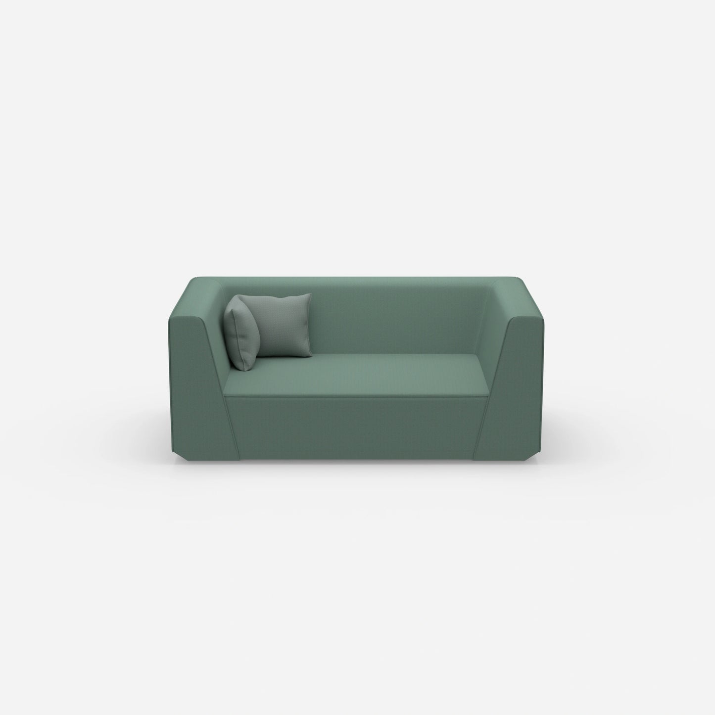 Sofa 2 Sitzer modern von vorne