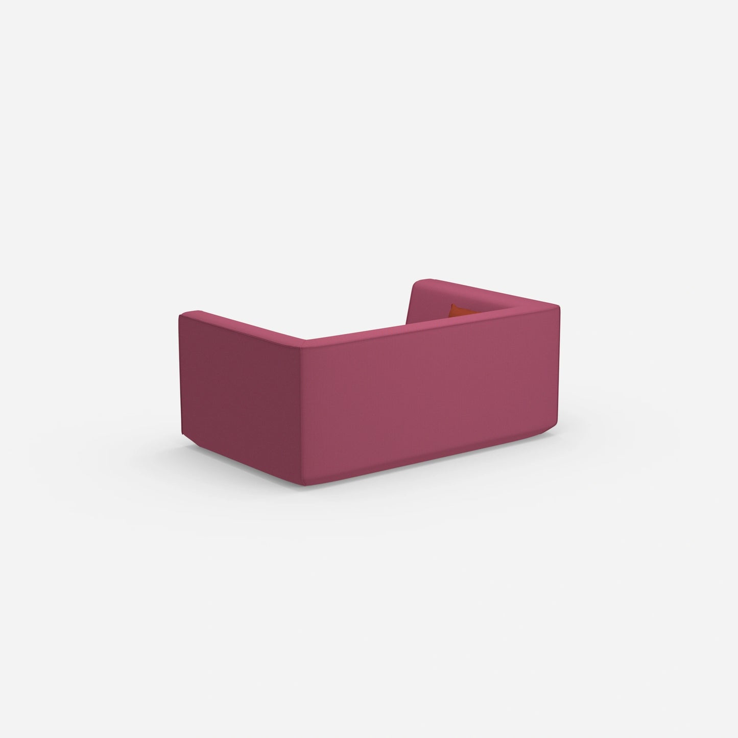 Sofa 2 Sitzer modern von hinten