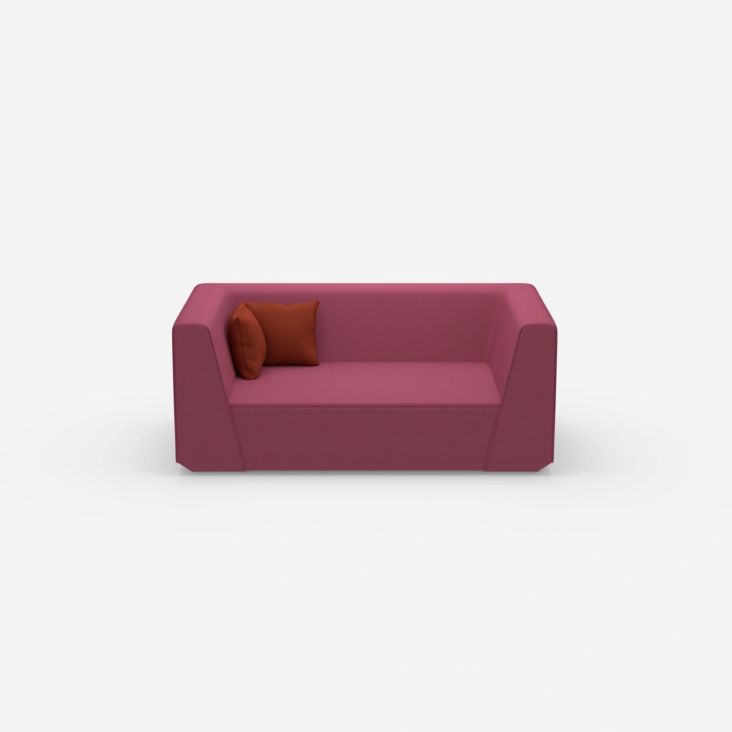 Sofa 2 Sitzer modern von vorne