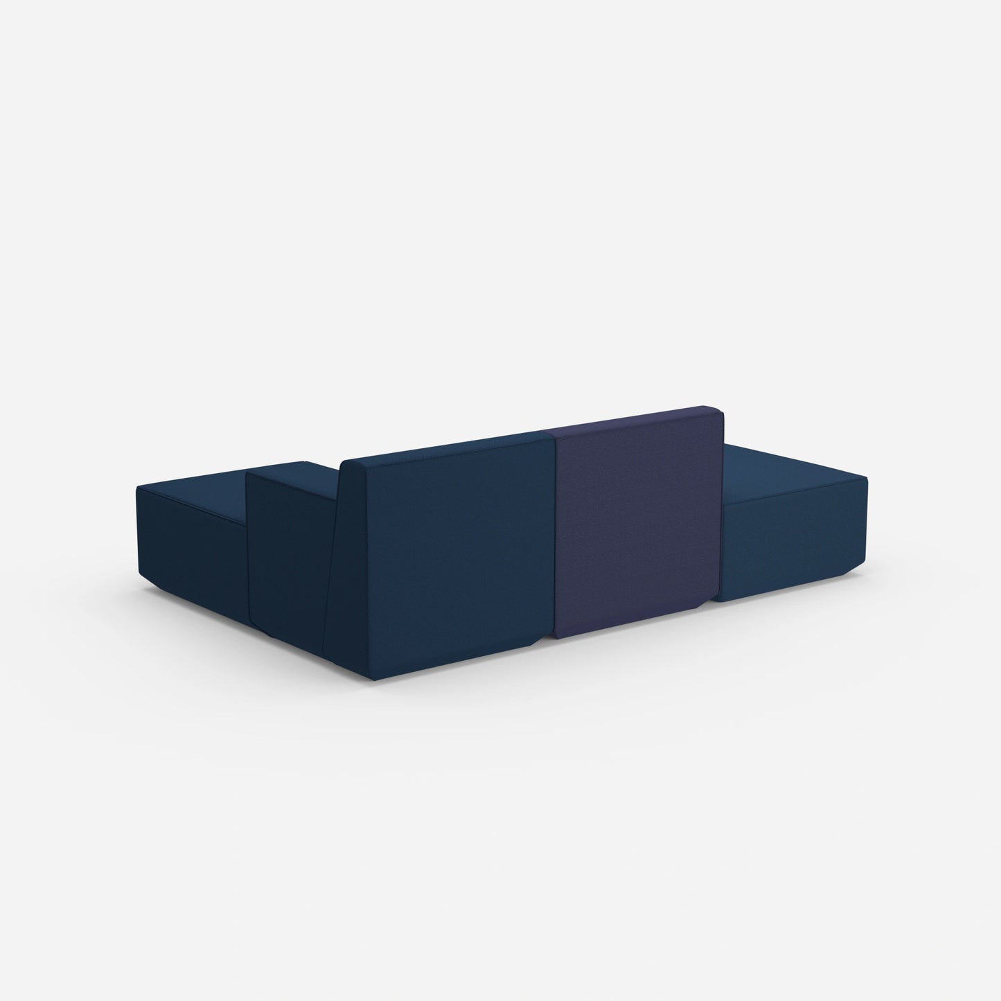 Sofa für 3 Personen von hinten