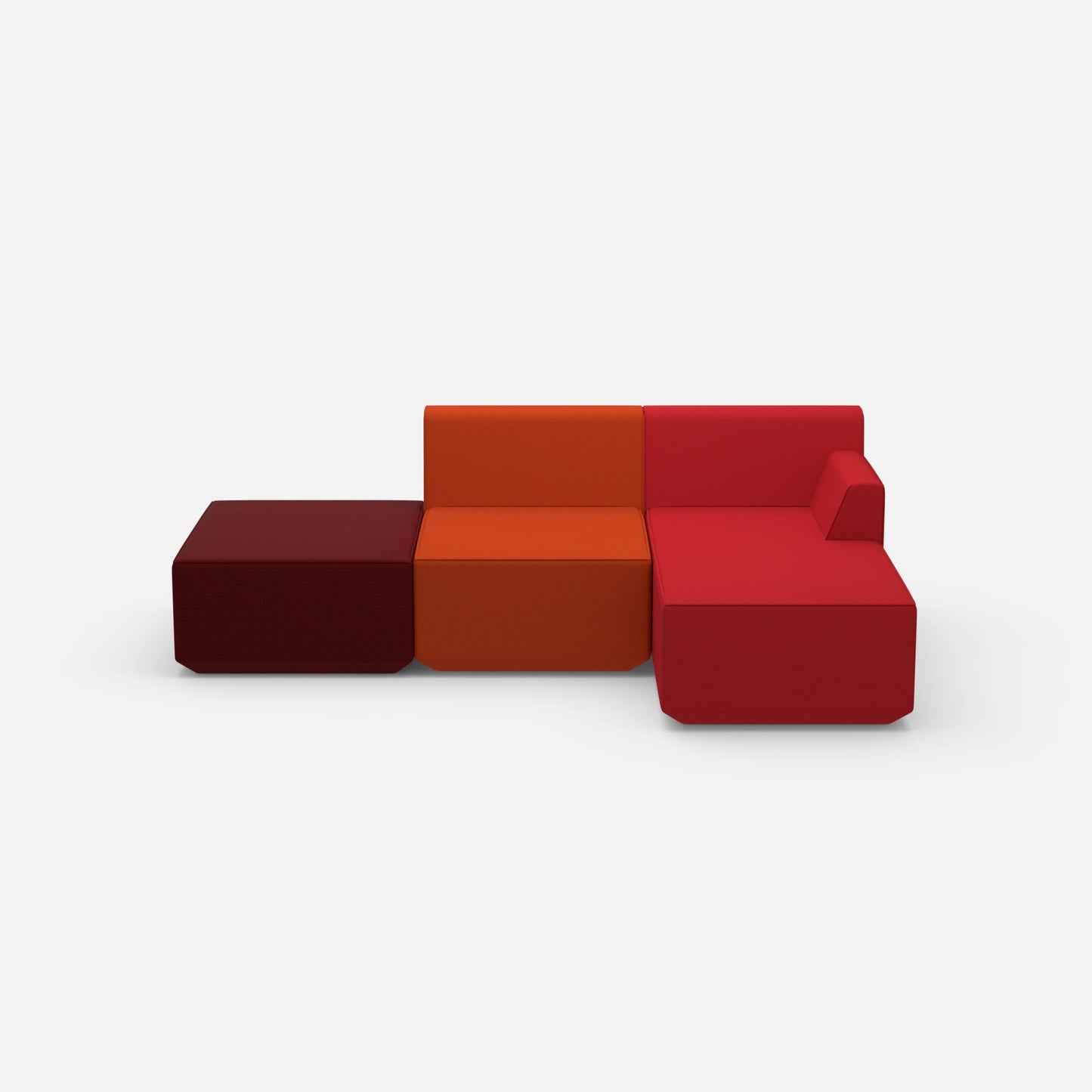 Sofa für 3 Personen von vorne