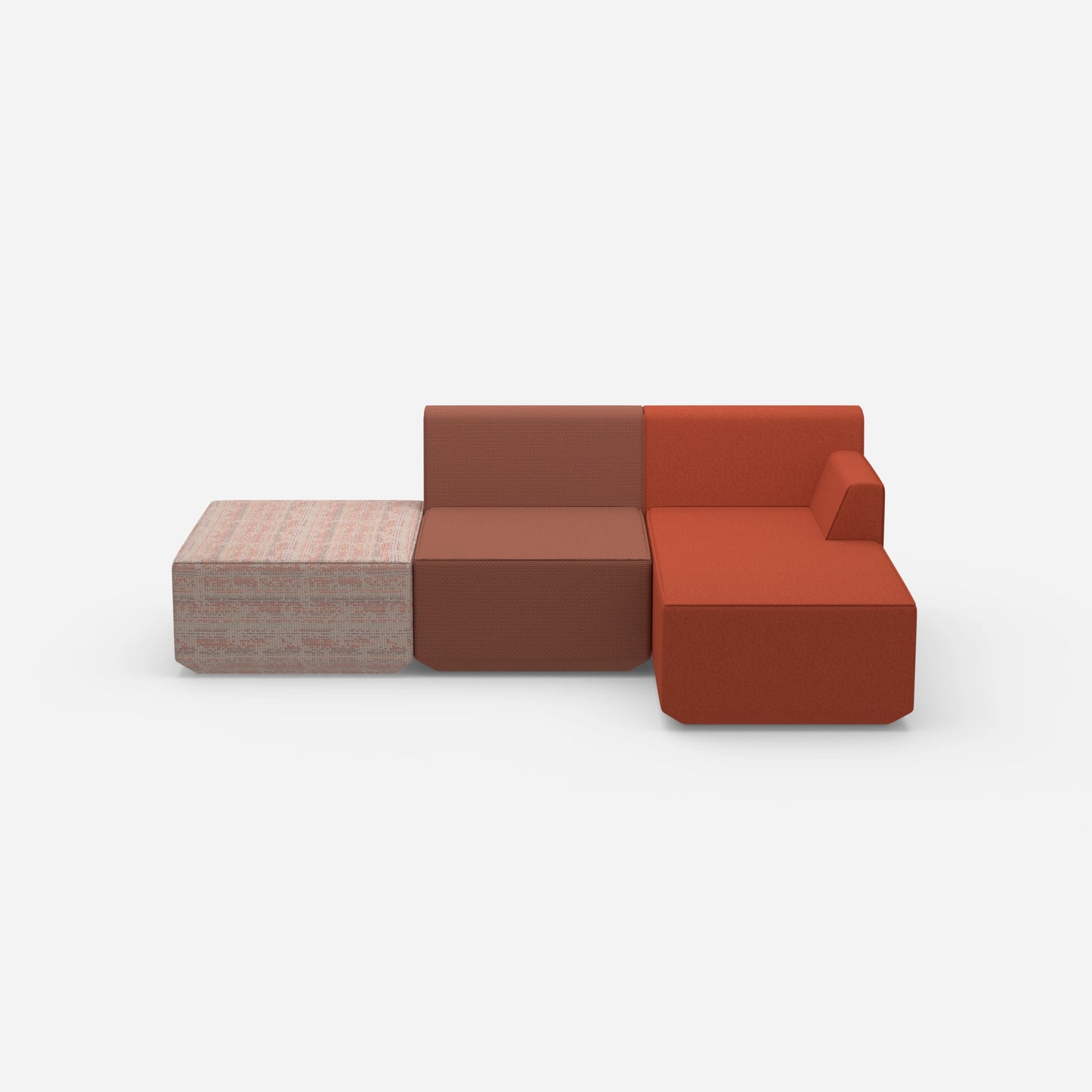 Sofa für 3 Personen von vorne