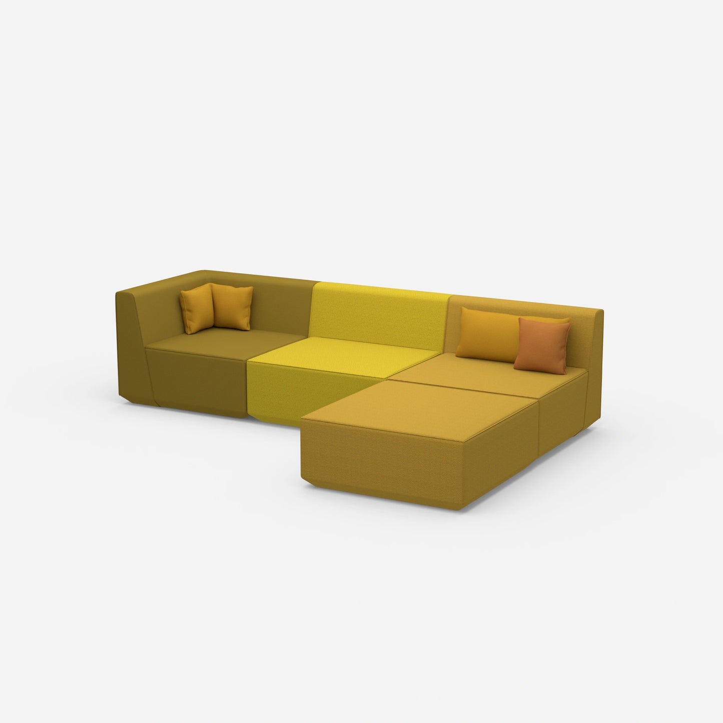 Sofaecke hochwertig von der Seite