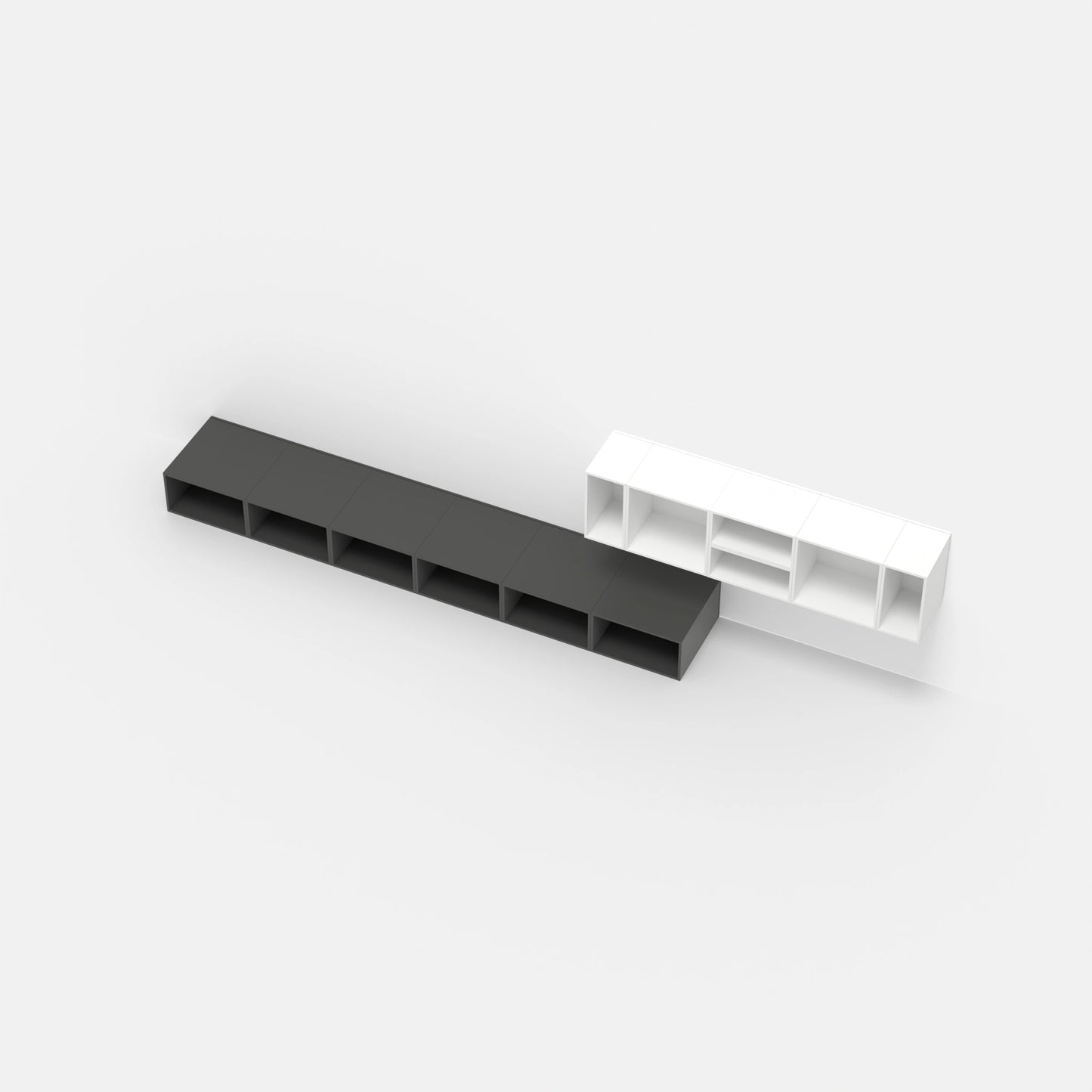 TV-Regal RK107 von oben
