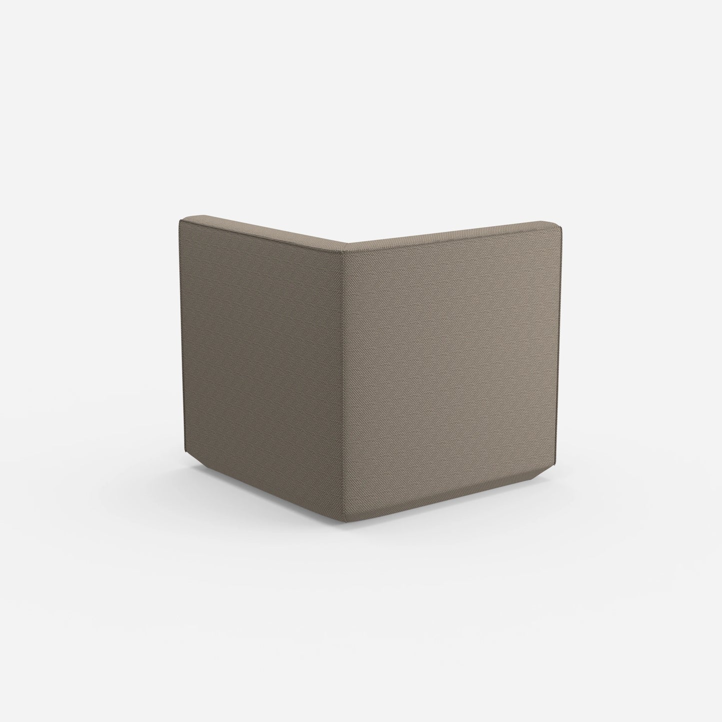Wohnzimmer Sessel grau von hinten