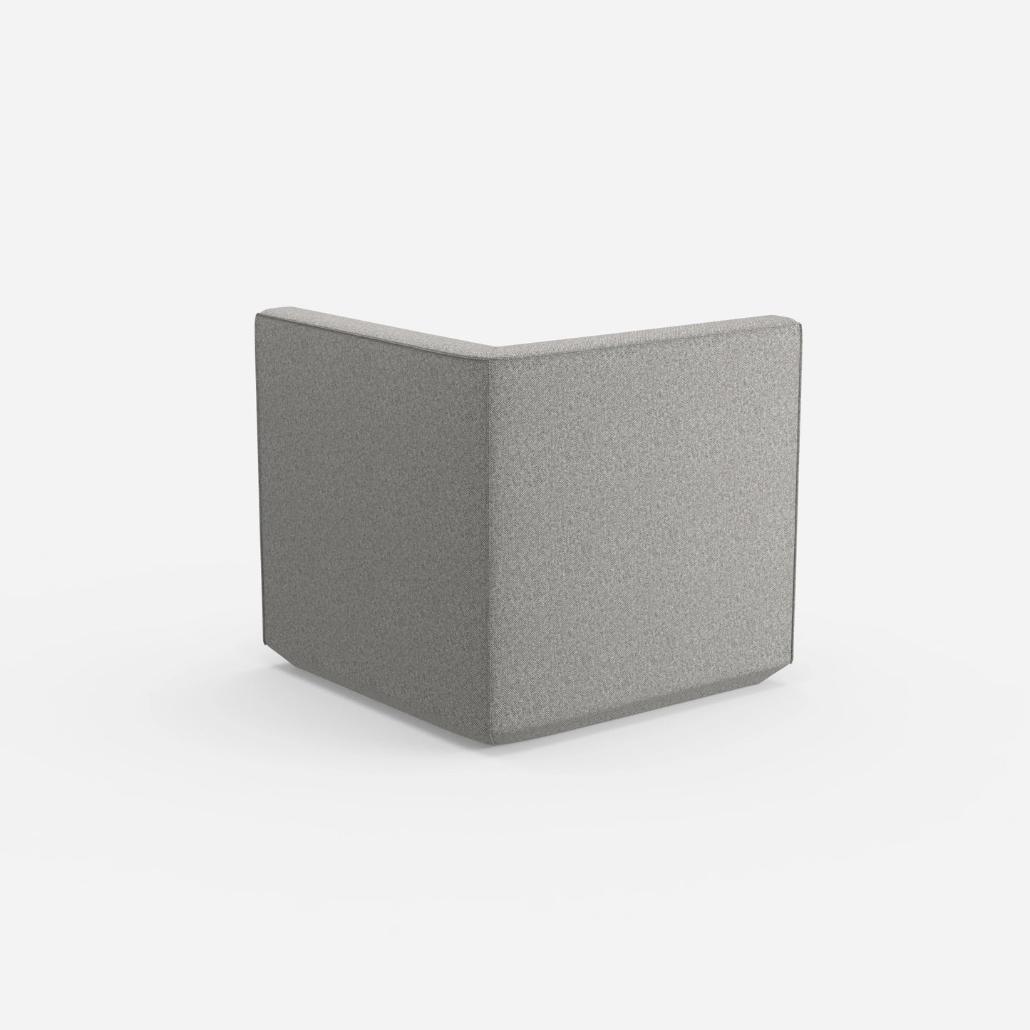 Wohnzimmer Sessel grau von hinten
