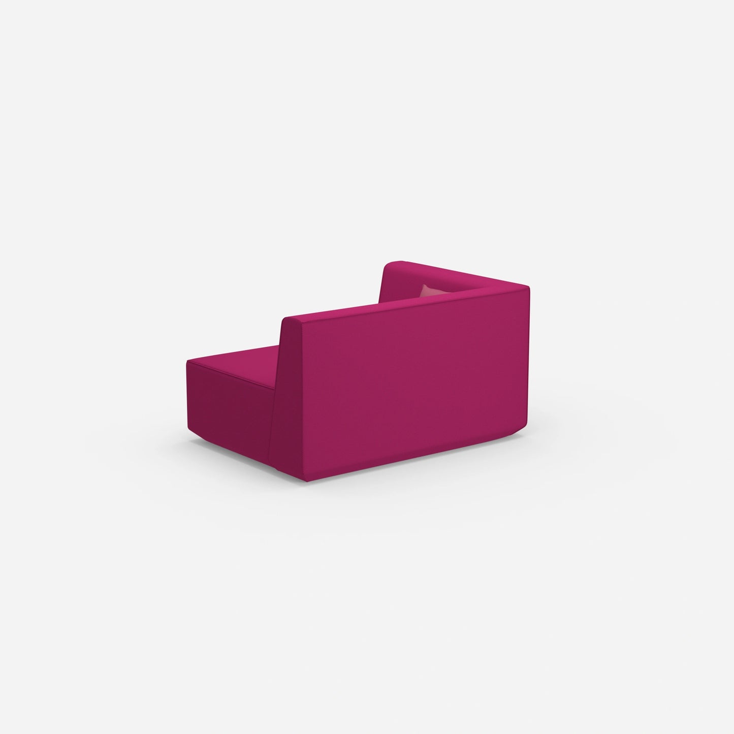 2-seater sofa 140 cm wide from the back