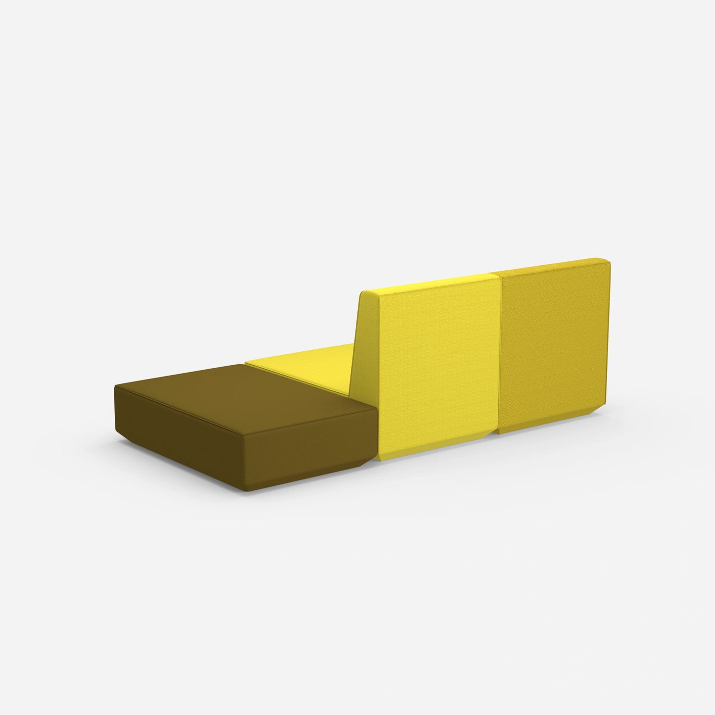 3-seater sofa for resting from behind