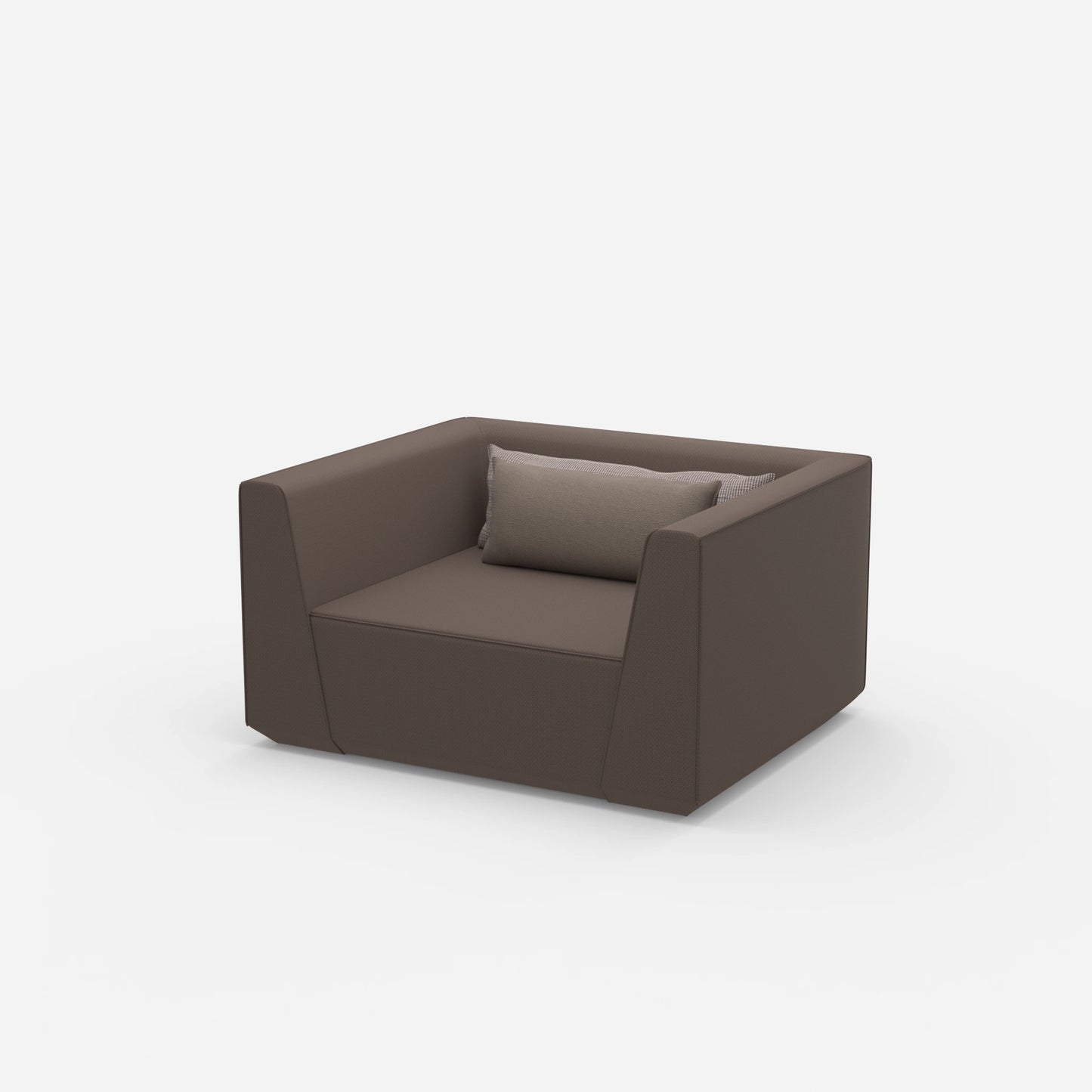 Large armchair from the side