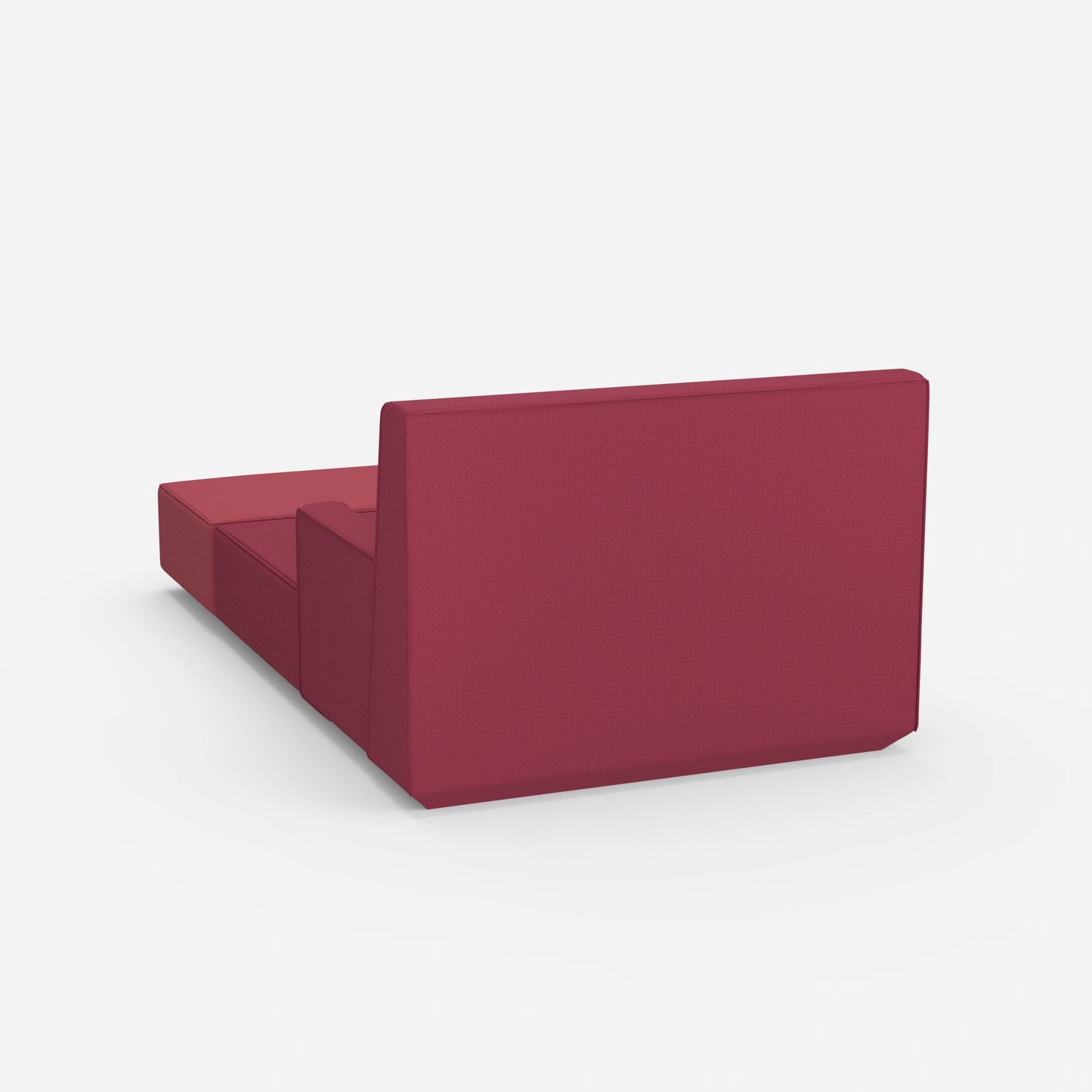 Modern recamiere for sleeping from behind