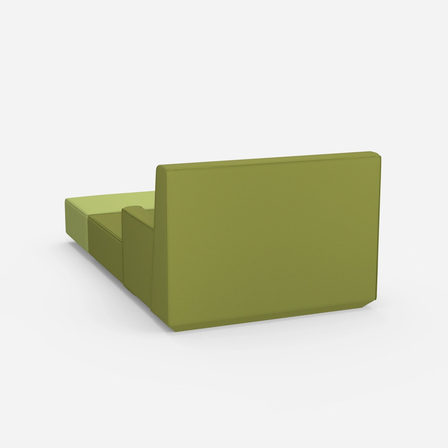 Modern recamiere for sleeping from behind