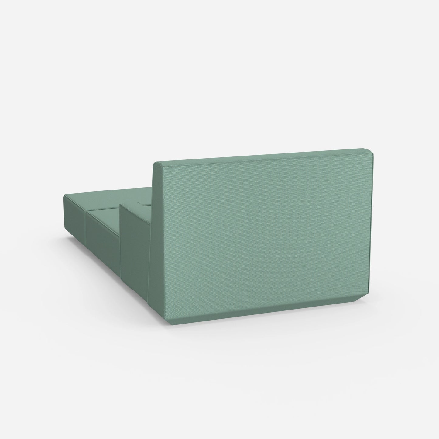Modern recamiere for sleeping from behind