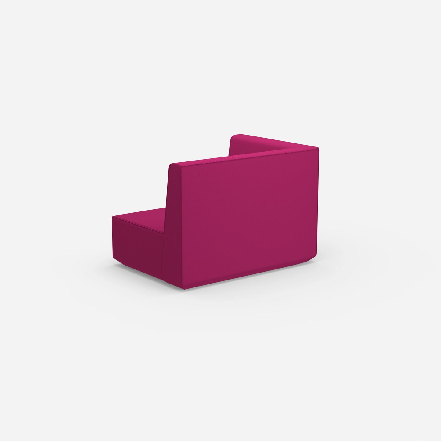 Modular sofa 140 cm wide from the back