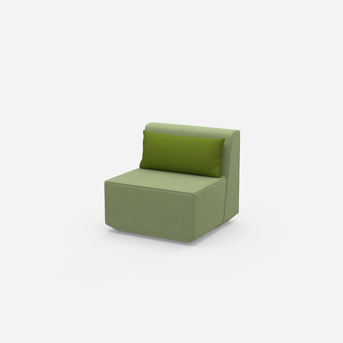 Narrow armchair 80 cm wide from the side
