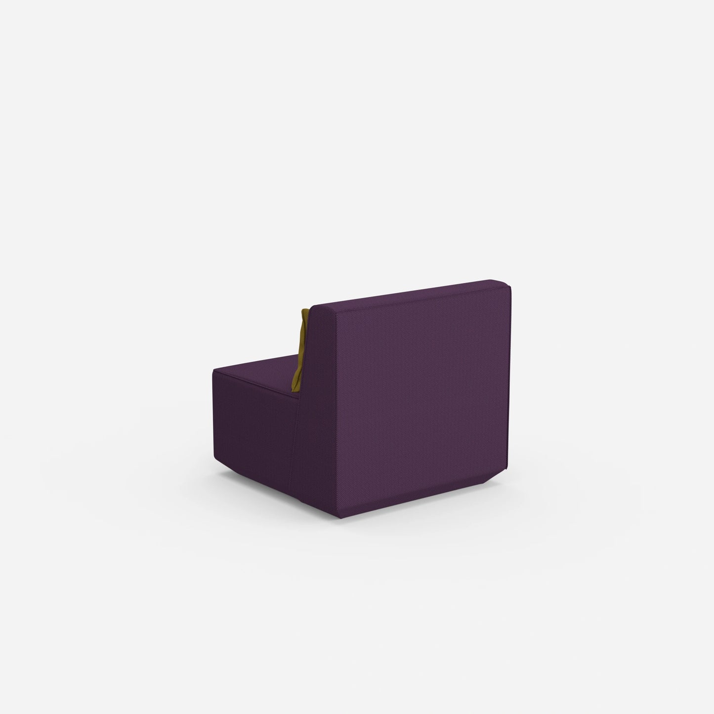 Narrow armchair 80 cm wide from behind