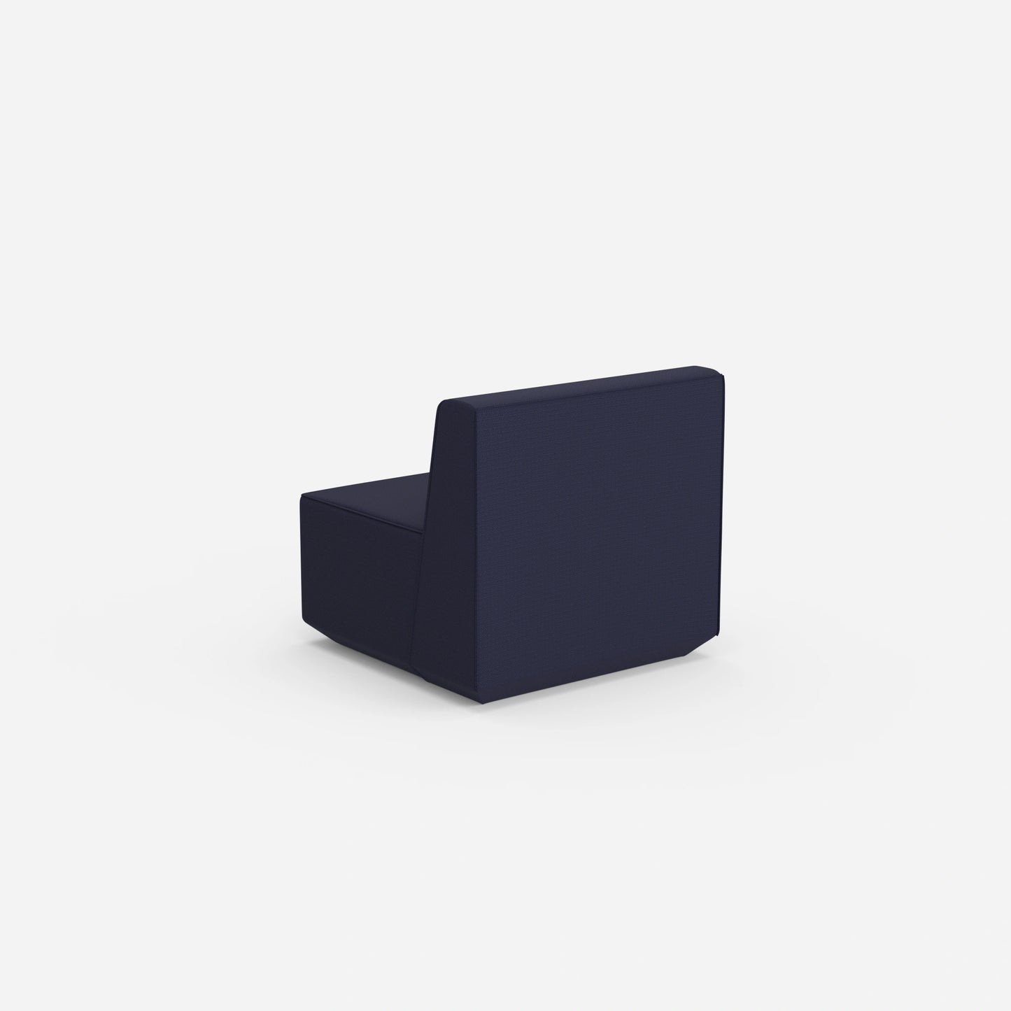 Armchair for small room from behind